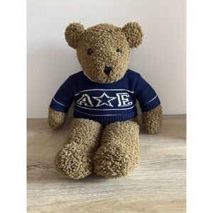 American Eagle Teddy Bear Limited Edition 20" Plush Blue Sweater 1977-1997‎